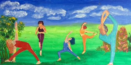 Zilker Park Divas by artist Rosalinda Peña
